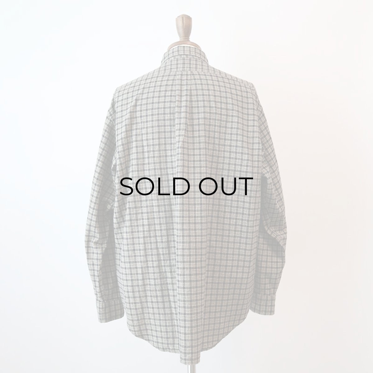 画像10: 90's Ralph Lauren COTTON CHECK B/D SHIRT (10)