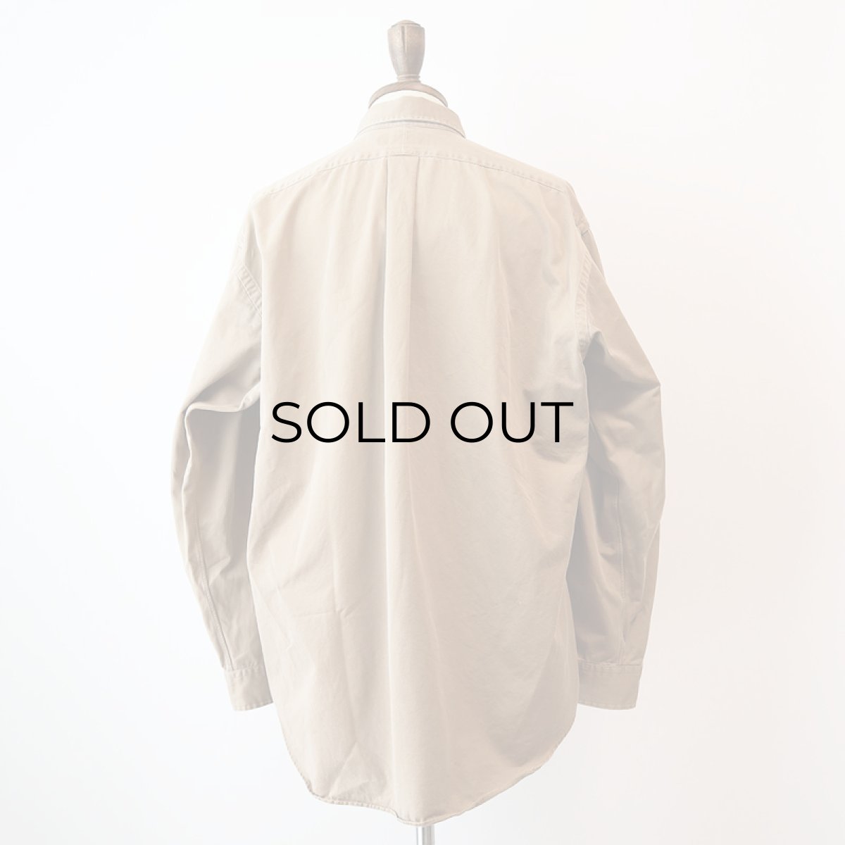 画像10: 90's Ralph Lauren COTTON TWILL B/D SHIRT (10)