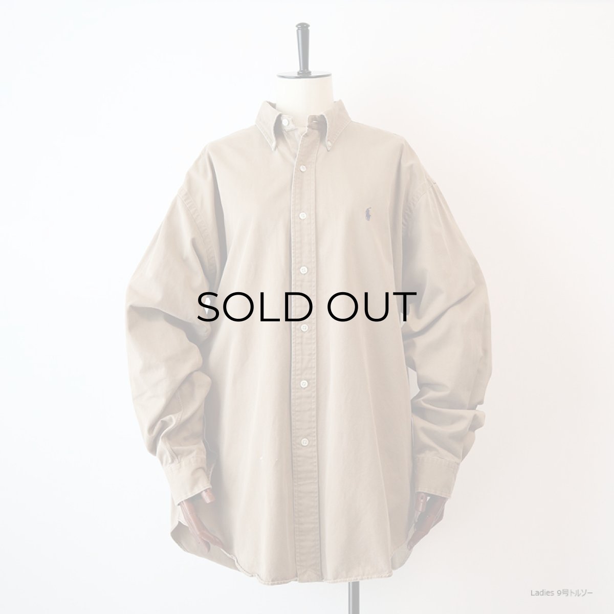 画像11: 90's Ralph Lauren COTTON TWILL B/D SHIRT (11)