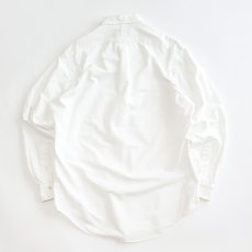 画像2: 80's-90's Ralph Lauren WHITE COTTON OXFORD B/D SHIRT (2)