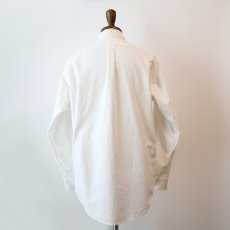 画像8: 80's-90's Ralph Lauren WHITE COTTON OXFORD B/D SHIRT (8)