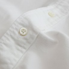 画像6: 80's-90's Ralph Lauren WHITE COTTON OXFORD B/D SHIRT (6)