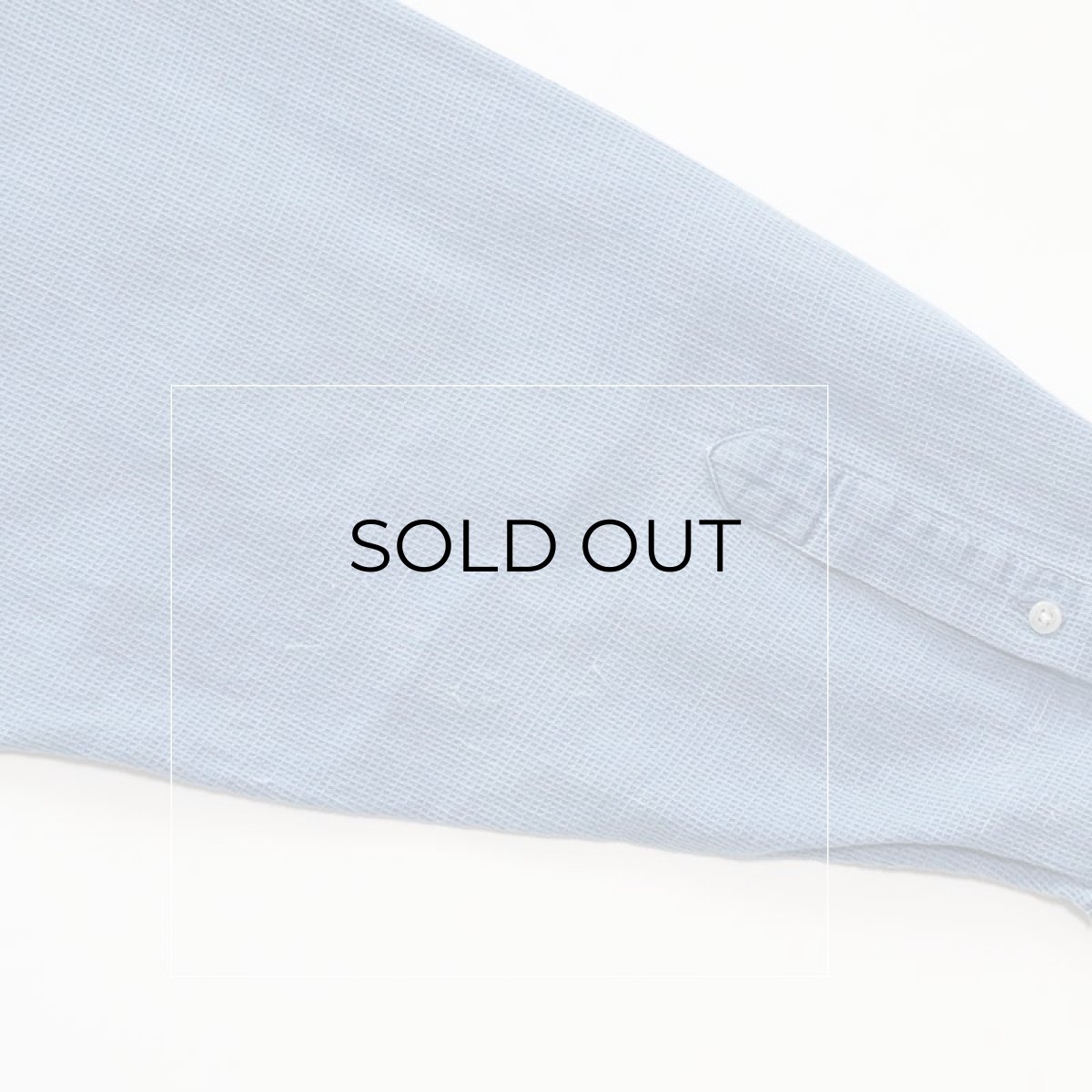 画像8: 90's Eddie Bauer COTTON WOVEN PIN CHECK BAND COLLAR SHIRT (8)