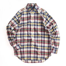 画像1: 〜00's Ralph Lauren COTTON CHECK B/D SHIRT (1)