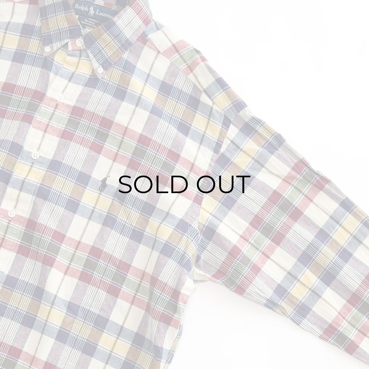 画像3: 〜00's Ralph Lauren COTTON CHECK B/D SHIRT (3)