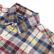 画像5: 〜00's Ralph Lauren COTTON CHECK B/D SHIRT (5)