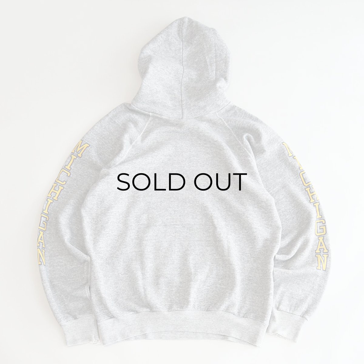 画像3: 80's ARTEX PRINT SWEAT PULLOVER PARKA "MICHIGAN" (3)