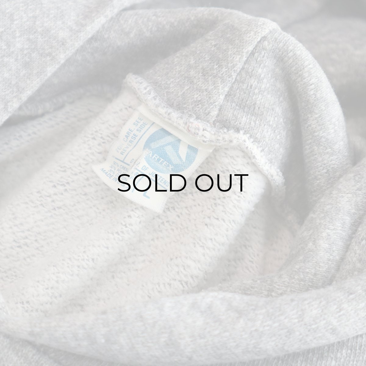 画像4: 80's ARTEX PRINT SWEAT PULLOVER PARKA "MICHIGAN" (4)