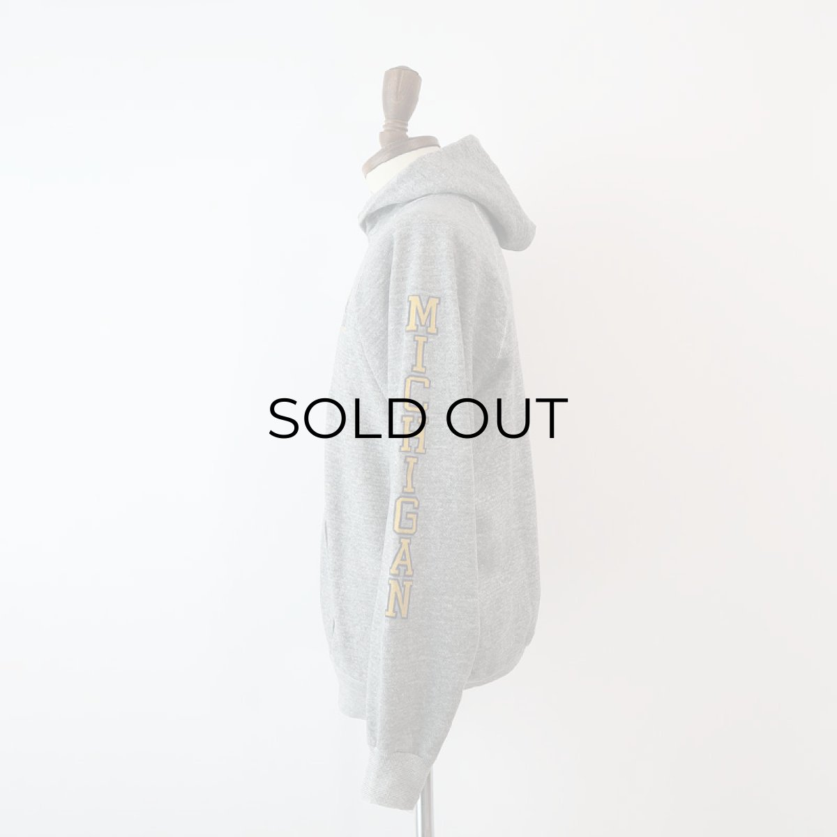 画像12: 80's ARTEX PRINT SWEAT PULLOVER PARKA "MICHIGAN" (12)