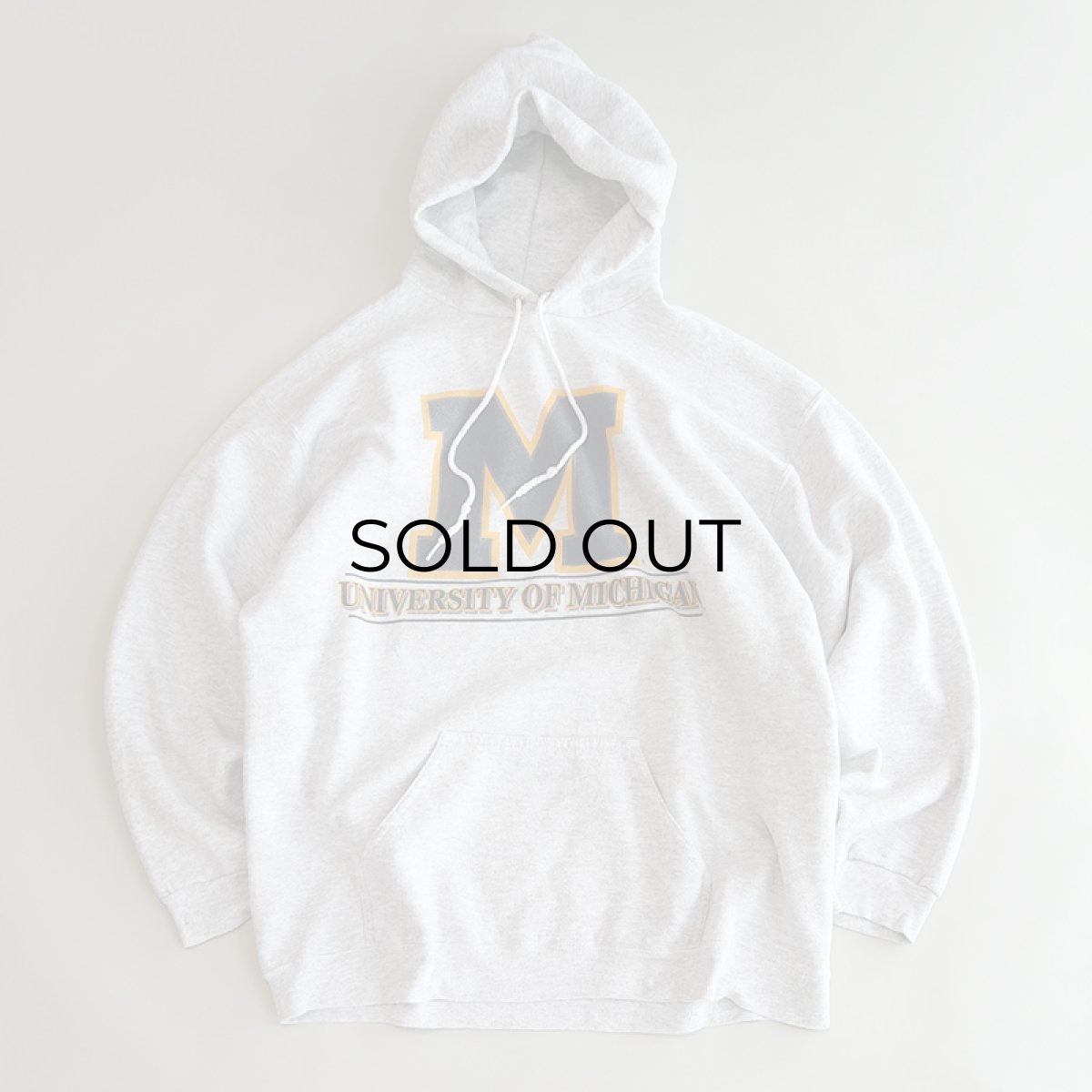 画像6: 90's TNT by TRAU & LOEVNER PRINT SWEAT PULLOVER PARKA "UNIVERSITY OF MICHIGAN" (6)