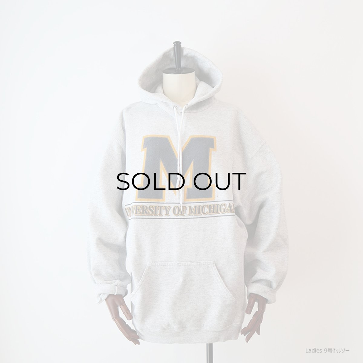 画像5: 90's TNT by TRAU & LOEVNER PRINT SWEAT PULLOVER PARKA "UNIVERSITY OF MICHIGAN" (5)