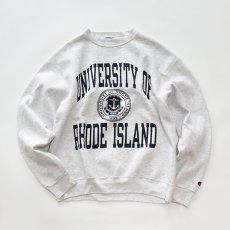 画像1: Champion PRINT CREW NECK SWEAT "UNIVERSITY OF RHODE ISLAND" (1)