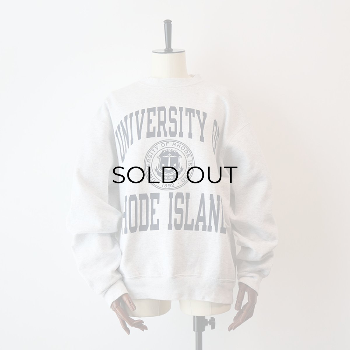 画像10: Champion PRINT CREW NECK SWEAT "UNIVERSITY OF RHODE ISLAND" (10)