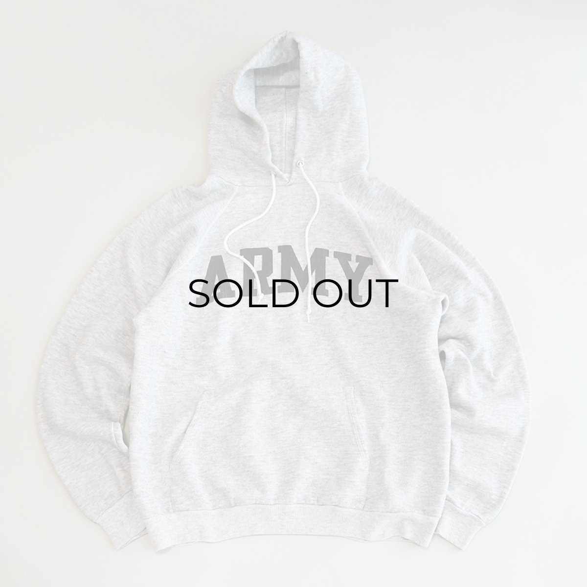 画像6: 〜90's Hanes PRINT SWEAT PULLOVER PARKA "ARMY" (6)