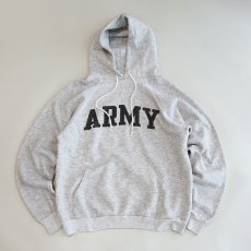 画像6: 〜90's Hanes PRINT SWEAT PULLOVER PARKA "ARMY" (6)