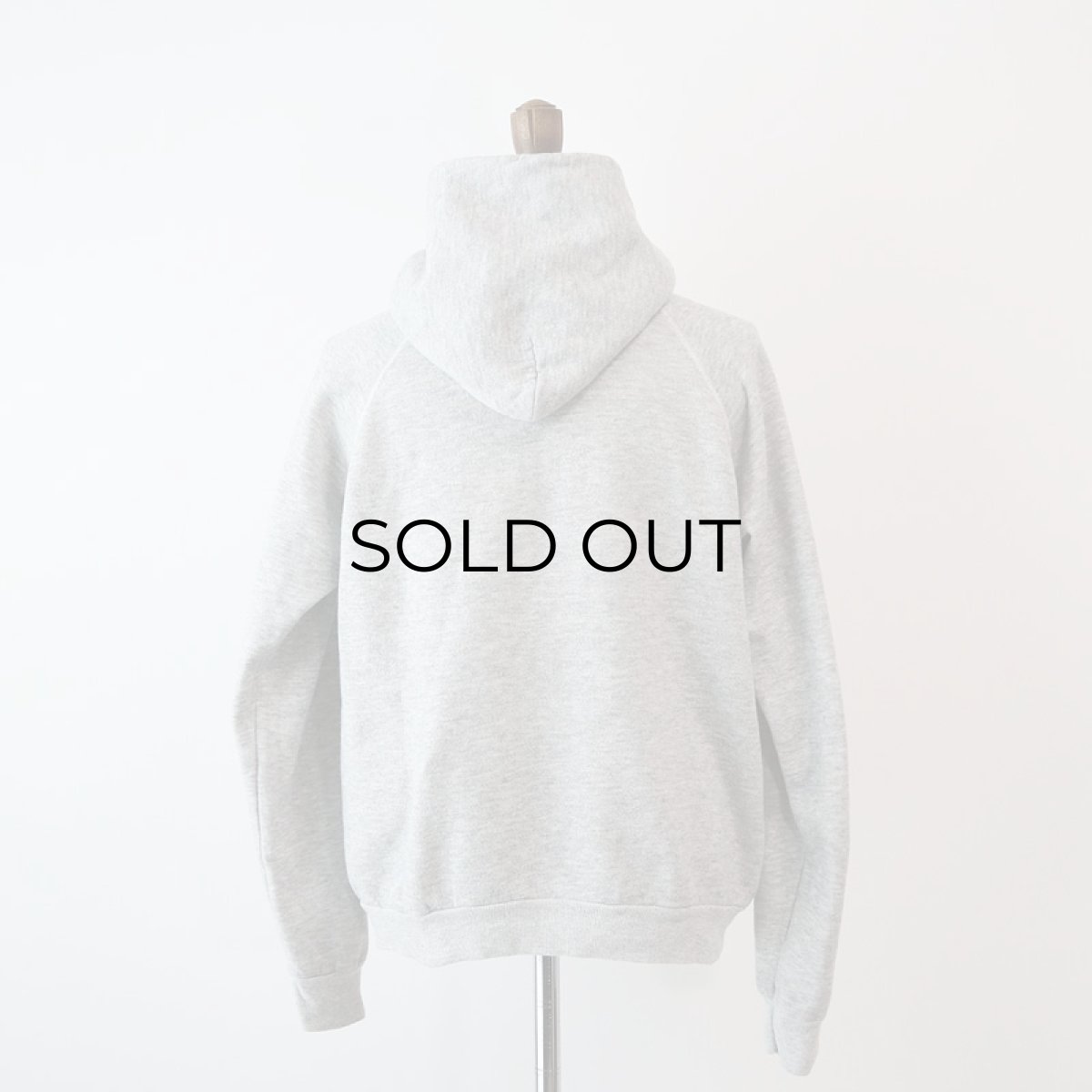 画像4: 〜90's Hanes PRINT SWEAT PULLOVER PARKA "ARMY" (4)