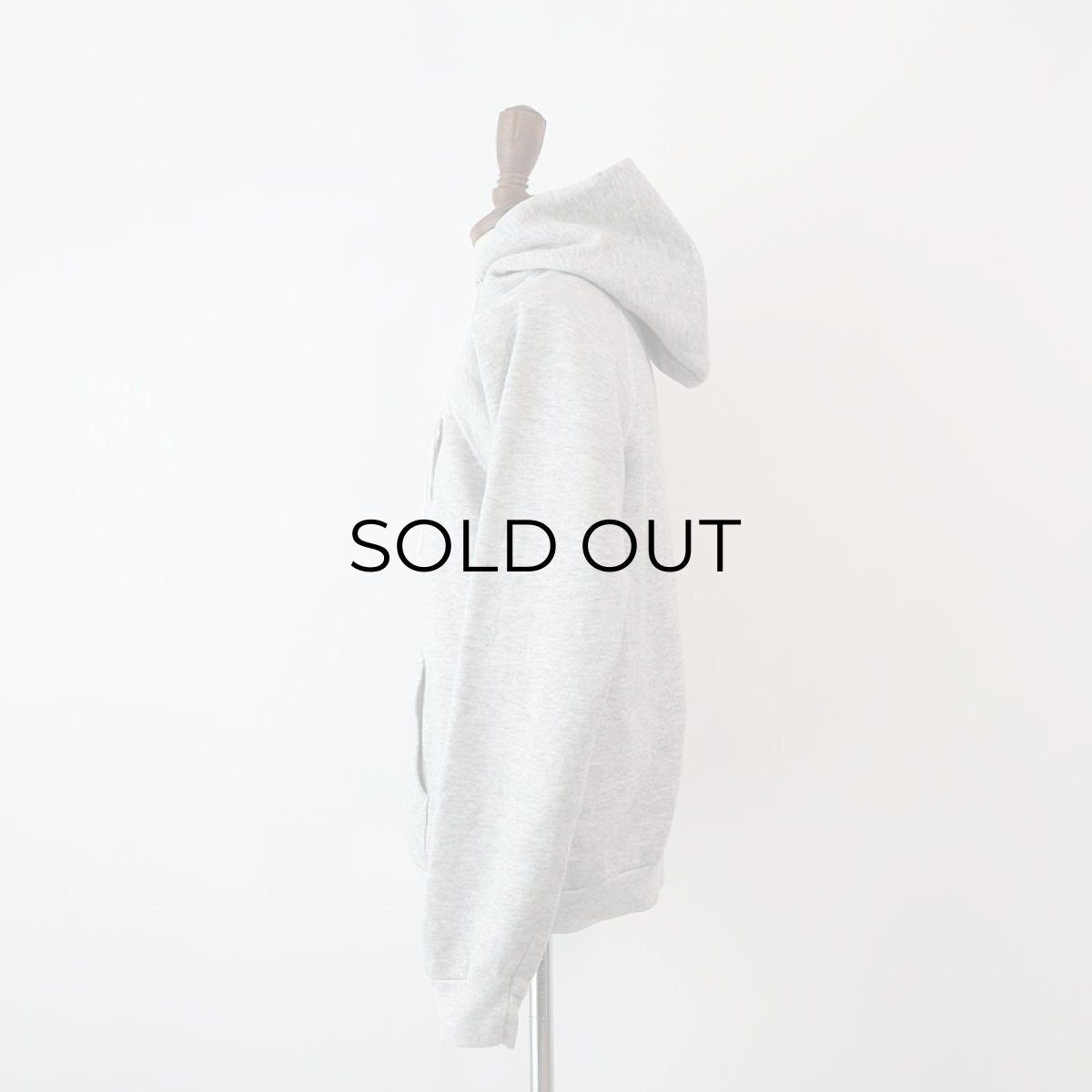 画像3: 〜90's Hanes PRINT SWEAT PULLOVER PARKA "ARMY" (3)