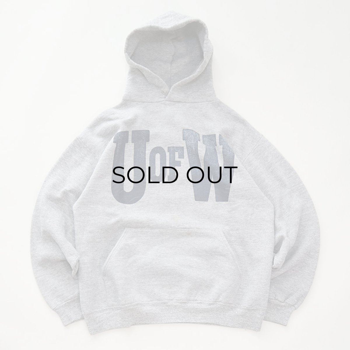 画像6: 90's JANSPORT PRINT SWEAT PULLOVER PARKA "U OF W" (6)