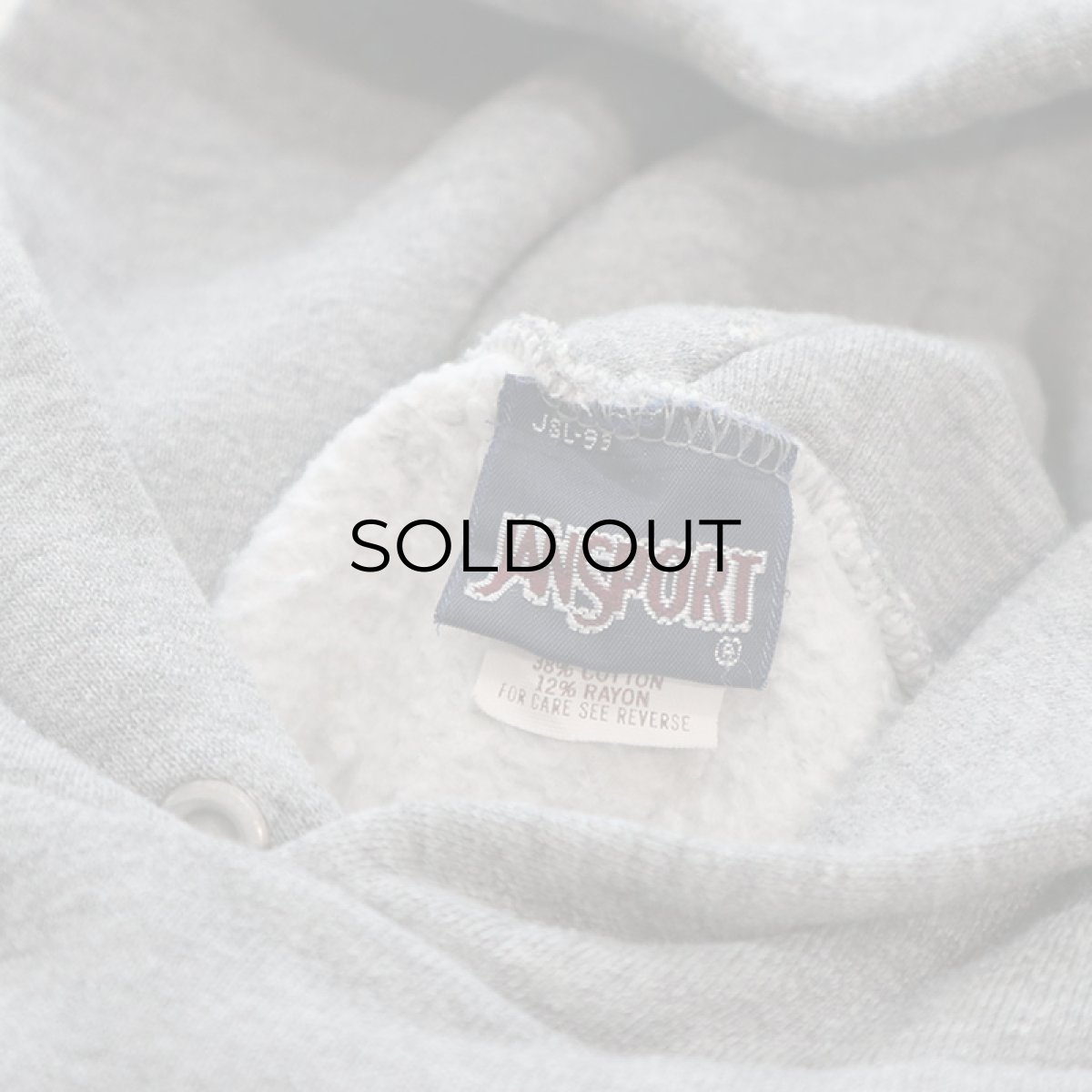 画像12: 90's JANSPORT PRINT SWEAT PULLOVER PARKA "U OF W" (12)