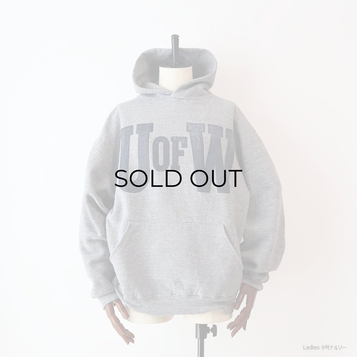 画像5: 90's JANSPORT PRINT SWEAT PULLOVER PARKA "U OF W" (5)