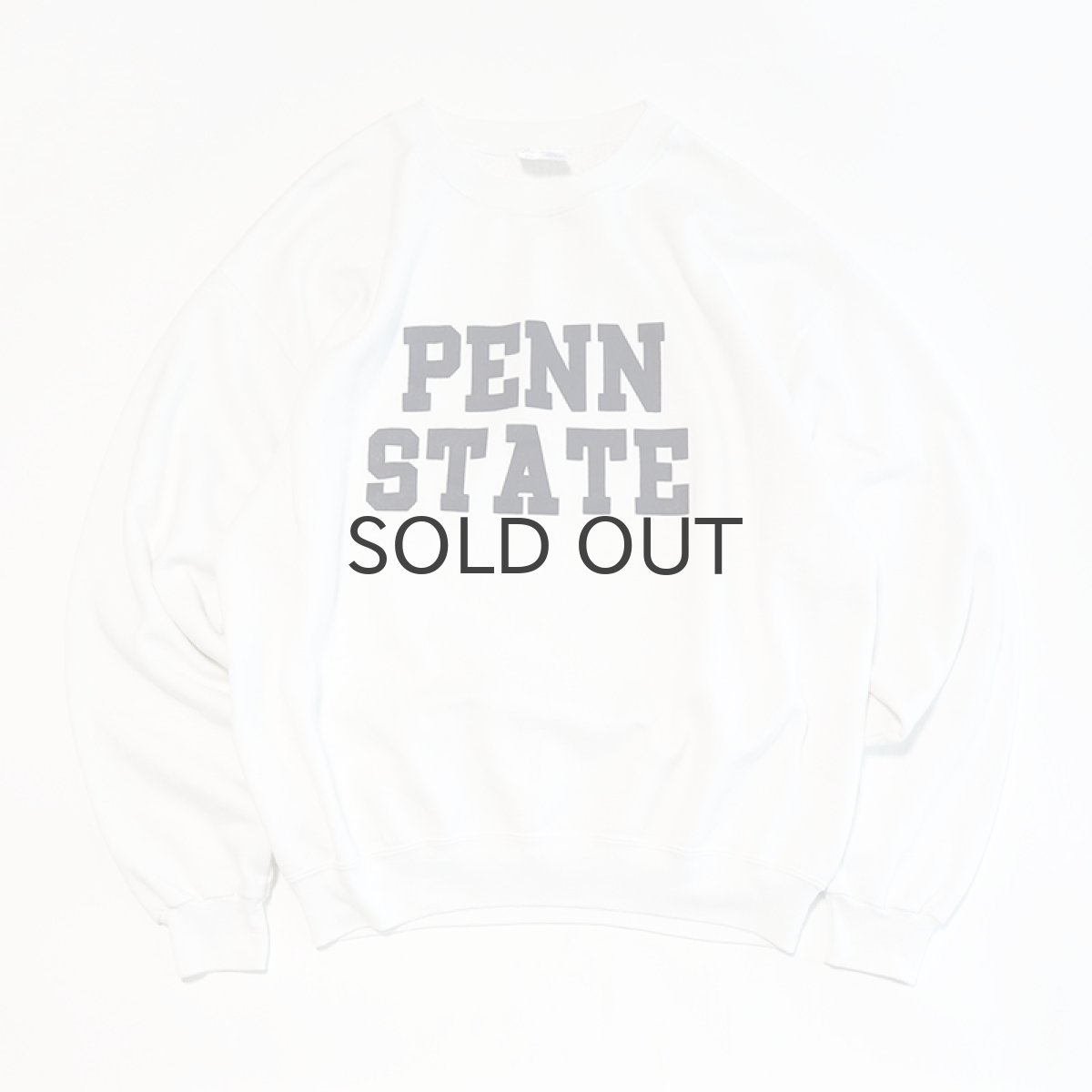 画像1: 〜90's Hanes PRINT CREW NECK SWEAT "PENN STATE" (1)