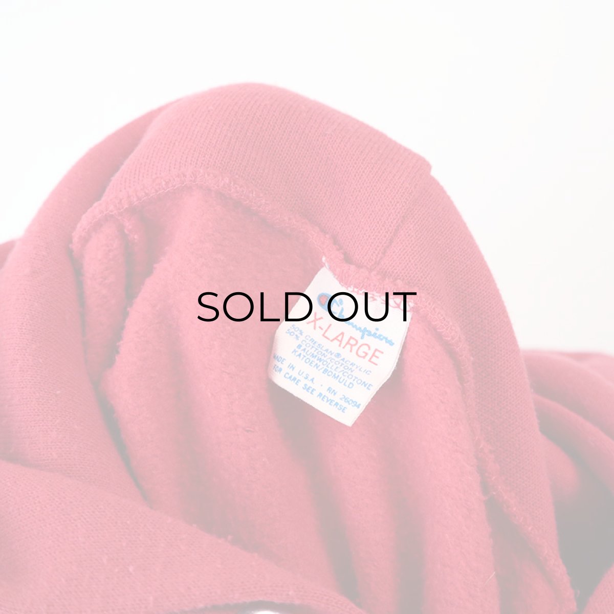 画像11: 80's Champion PRINT SWEAT PULLOVER PARKA "FRANKLIN PIERCE COLLEGE" (11)