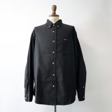 画像4: ATLAS BLACK COTTON CHAMOIS CLOTH B/D SHIRT (4)