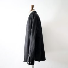 画像5: ATLAS BLACK COTTON CHAMOIS CLOTH B/D SHIRT (5)