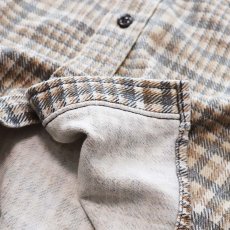 画像9: 70's SEARS PRINT CHECK FLANNEL WORK SHIRT (9)