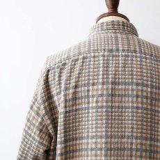 画像6: 70's SEARS PRINT CHECK FLANNEL WORK SHIRT (6)