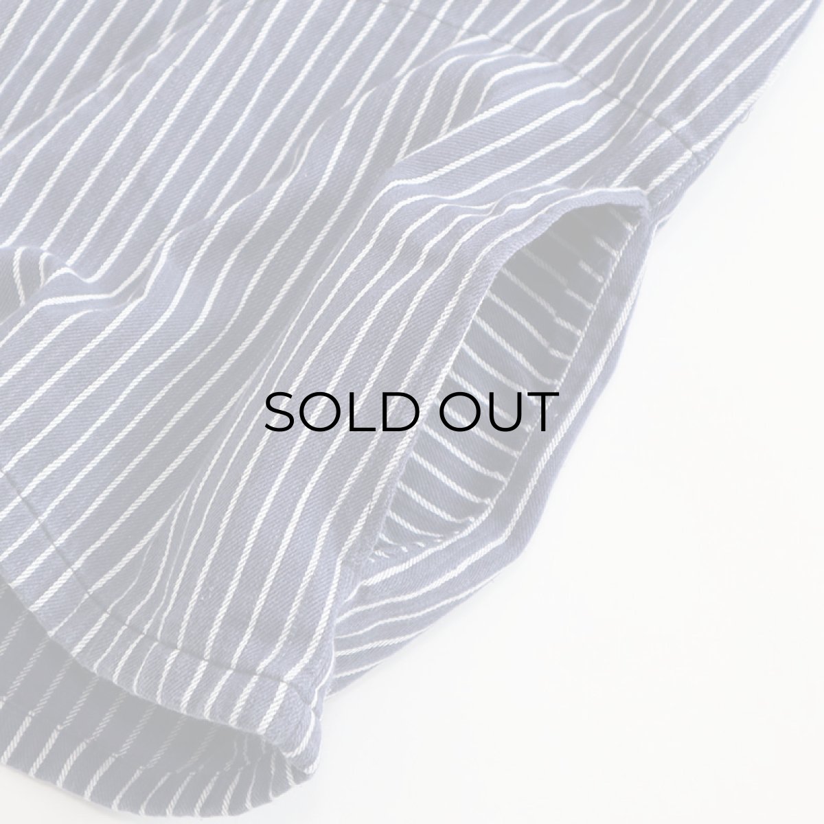 画像7: OLD SMS SIMA COTTON STRIPE PULLOVER BAND COLLAR GERMAN FISHERMAN'S SHIRT (7)