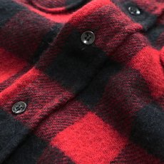 画像8: 60's TOWNCRAFT WOOL BUFFALO CHECK CPO SHIRT (8)