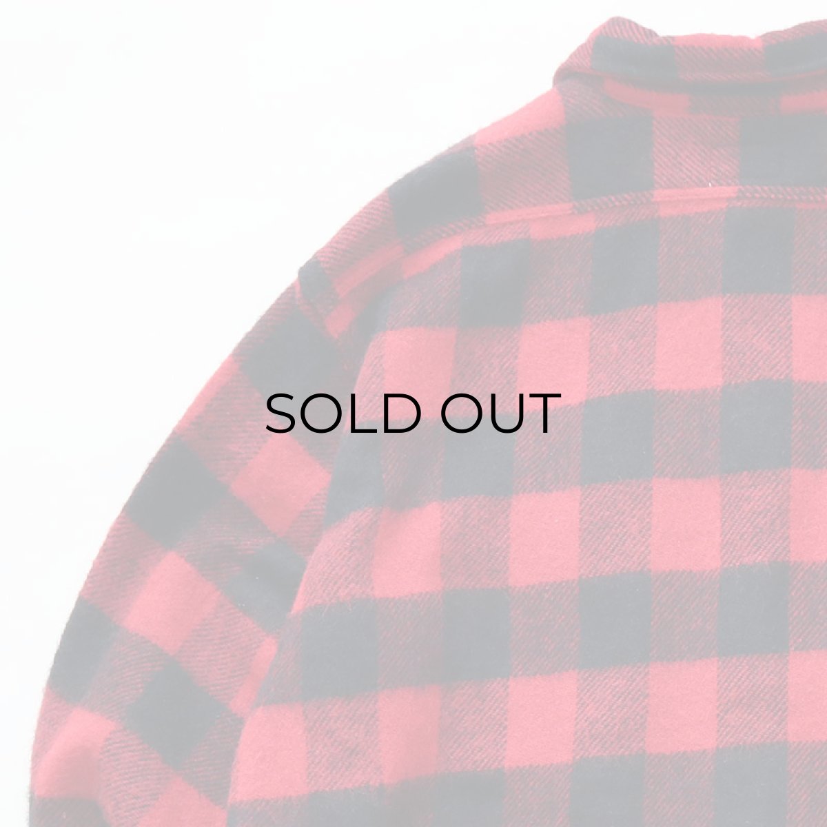 画像10: 60's TOWNCRAFT WOOL BUFFALO CHECK CPO SHIRT (10)