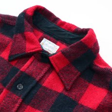 画像5: 60's TOWNCRAFT WOOL BUFFALO CHECK CPO SHIRT (5)