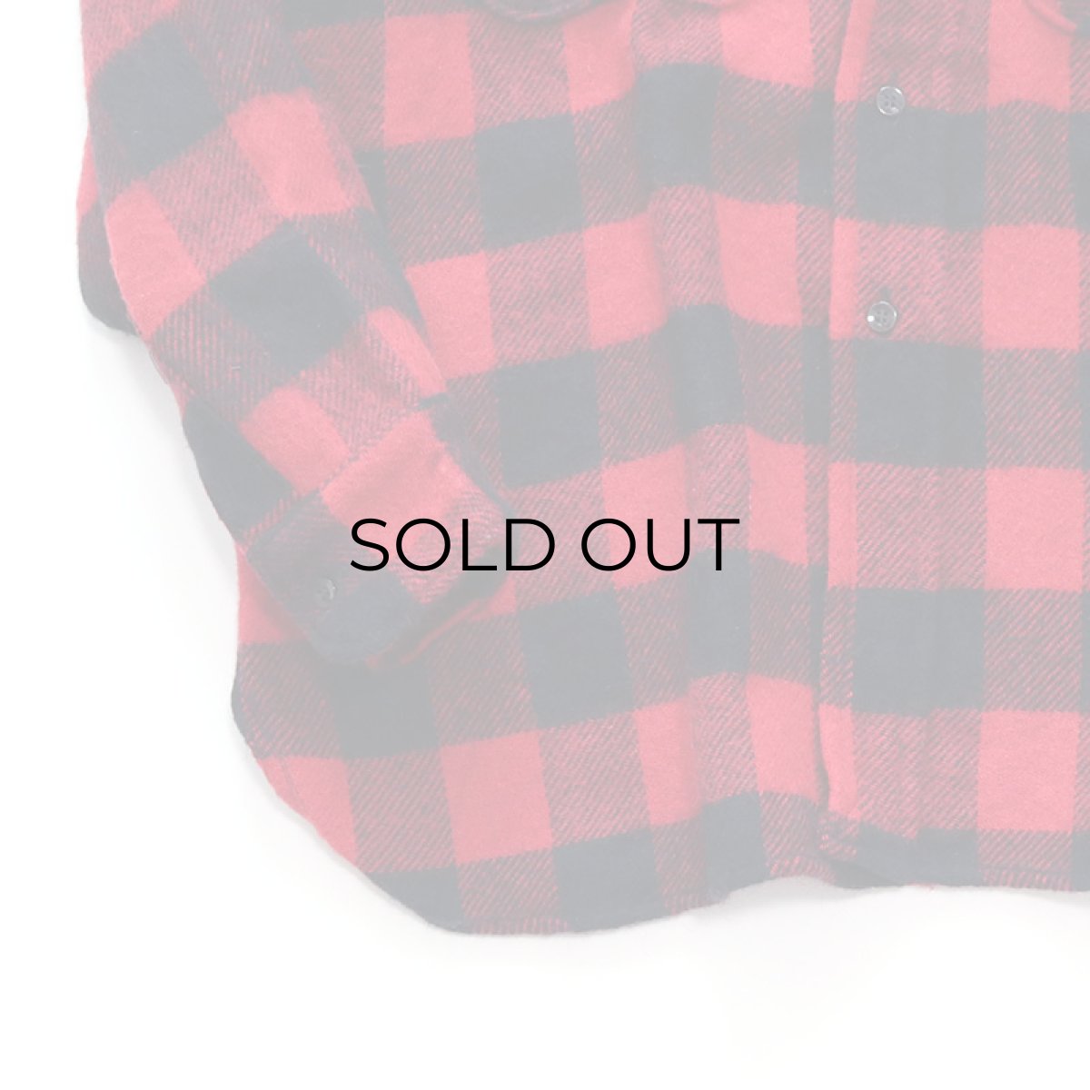 画像4: 60's TOWNCRAFT WOOL BUFFALO CHECK CPO SHIRT (4)