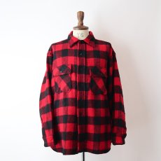 画像11: 60's TOWNCRAFT WOOL BUFFALO CHECK CPO SHIRT (11)