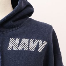 画像6: SOFFE W-REFLECTIVE PRINT SWEAT PULLOVER PARKA "NAVY" (6)