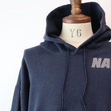 画像5: SOFFE W-REFLECTIVE PRINT SWEAT PULLOVER PARKA "NAVY" (5)