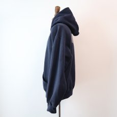 画像2: SOFFE W-REFLECTIVE PRINT SWEAT PULLOVER PARKA "NAVY" (2)