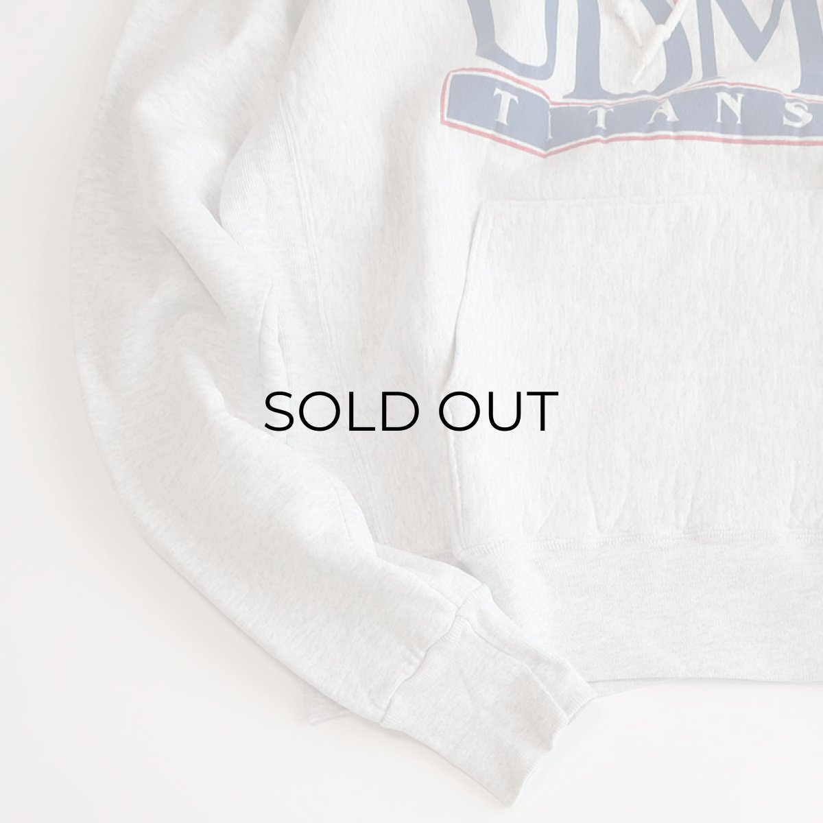 画像5: The Cotton Exchange REVERSE WEAVE style PRINT SWEAT PULLOVER PARKA "UDM" "MADE IN USA" (5)