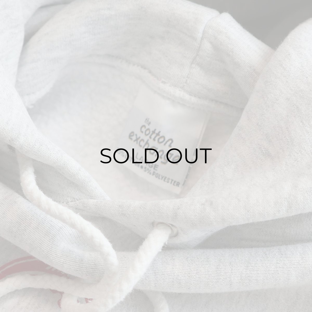 画像6: The Cotton Exchange REVERSE WEAVE style PRINT SWEAT PULLOVER PARKA "UDM" "MADE IN USA" (6)