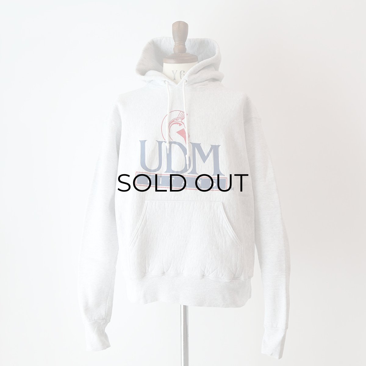 画像10: The Cotton Exchange REVERSE WEAVE style PRINT SWEAT PULLOVER PARKA "UDM" "MADE IN USA" (10)