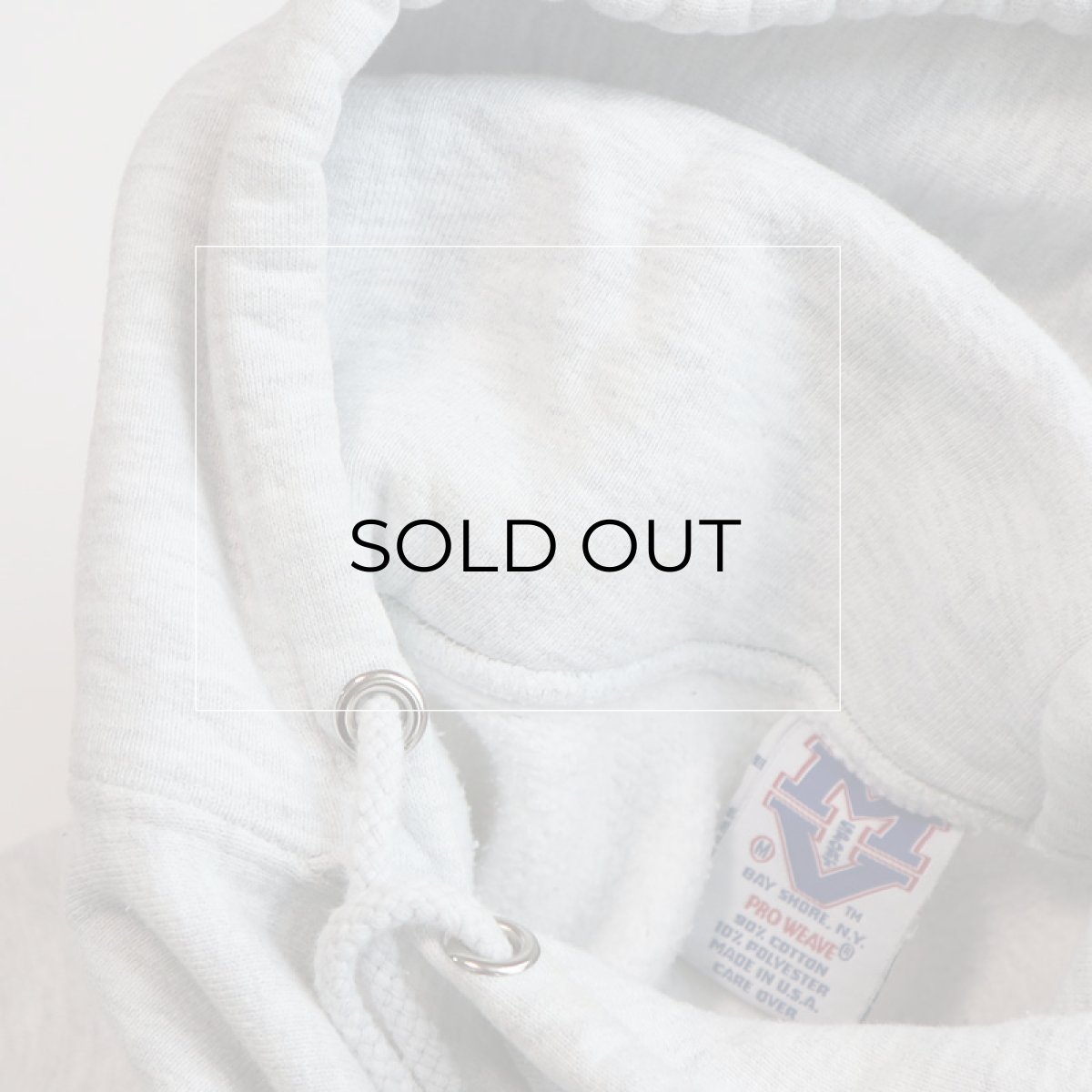 画像12: 90's MV SPORT REVERSE WEAVE style PRINT SWEAT PULLOVER PARKA "CG64 USS GETTYSBURG" "MADE IN USA" (12)