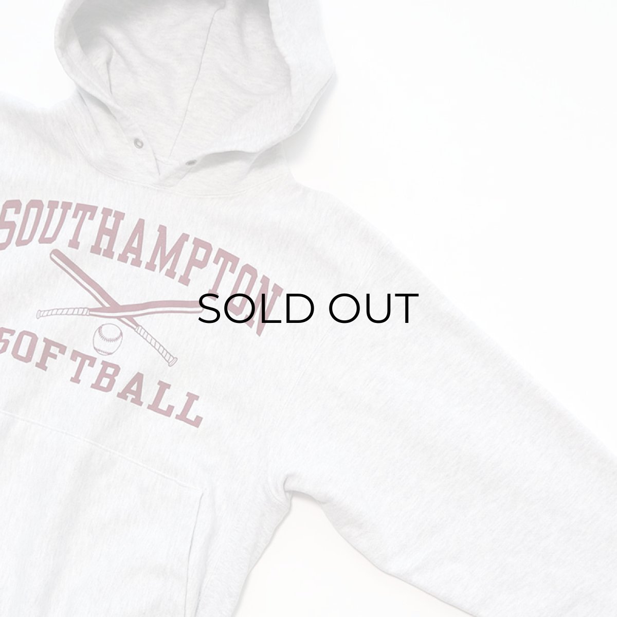 画像8: Champion REVERSE WEAVE PRINT SWEAT PULLOVER PARKA "SOUTHAMPTON SOFTBALL" (8)