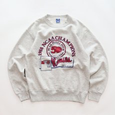 画像1: 80's Champion PRINT CREW NECK SWEAT "1988 NCAA CHAMPIONS" "MADE IN USA" (1)