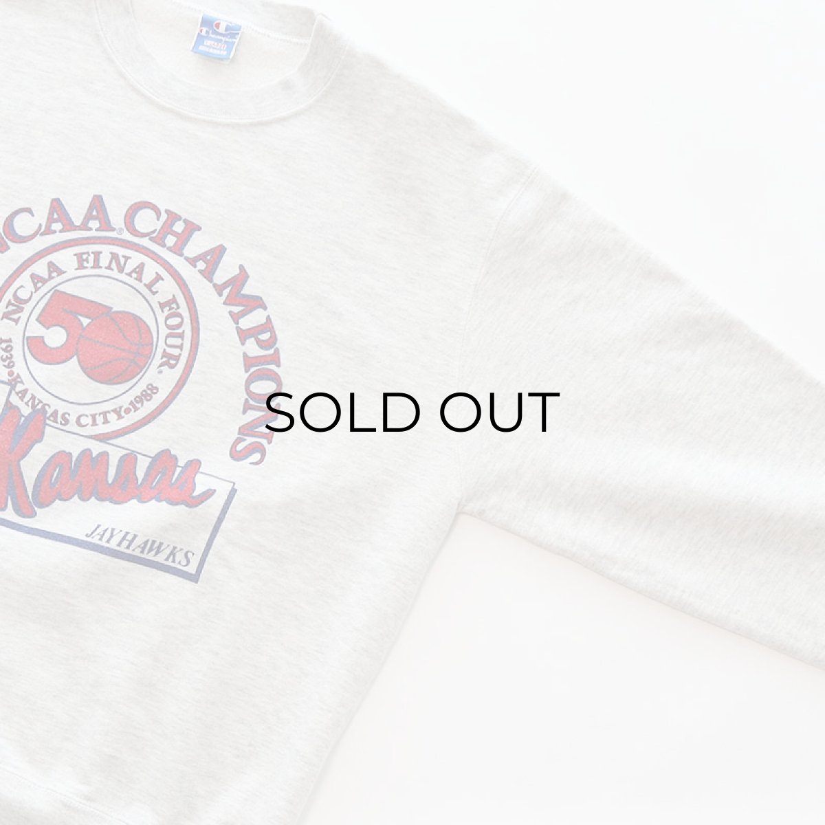 画像4: 80's Champion PRINT CREW NECK SWEAT "1988 NCAA CHAMPIONS" "MADE IN USA" (4)