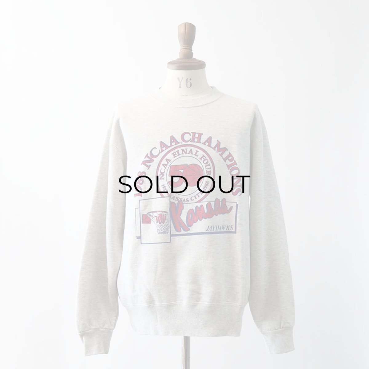 画像10: 80's Champion PRINT CREW NECK SWEAT "1988 NCAA CHAMPIONS" "MADE IN USA" (10)