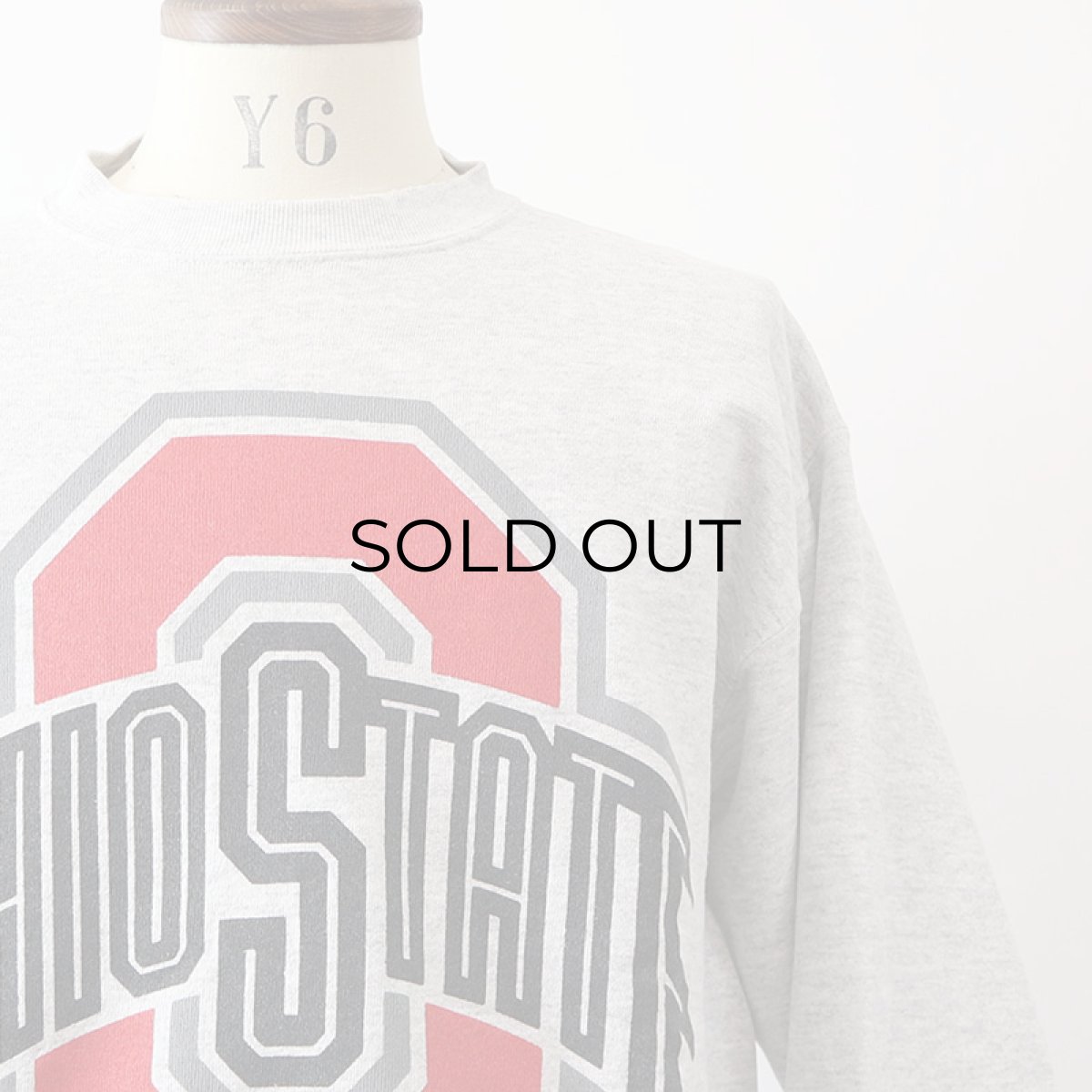 画像5: 〜90's Tultex PRINT CREW NECK SWEAT "OHIO STATE" (5)
