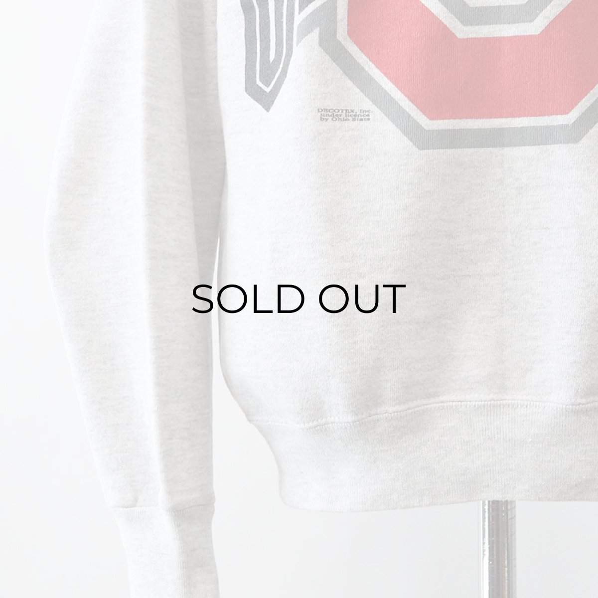 画像6: 〜90's Tultex PRINT CREW NECK SWEAT "OHIO STATE" (6)