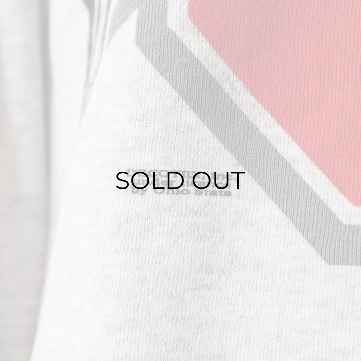 画像8: 〜90's Tultex PRINT CREW NECK SWEAT "OHIO STATE" (8)